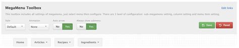 drupal mega menu|tb menu.